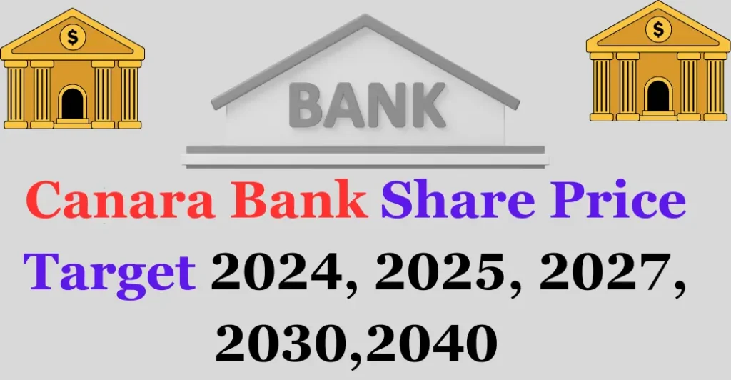 Canara Bank Share Price Target 2024, 2025, 2027, 2030, 2040